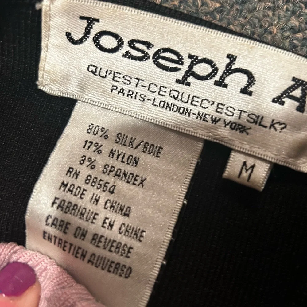 Joseph A Unique Retro Party Top - Picture 2 of 4